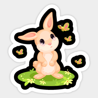 rabbit lover Sticker